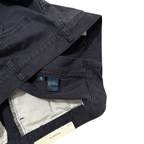 Polo Ralph Lauren Shorts Men’s Size 42 Navy The Tyler Pleated Casual Chino New - Picture 5 of 6